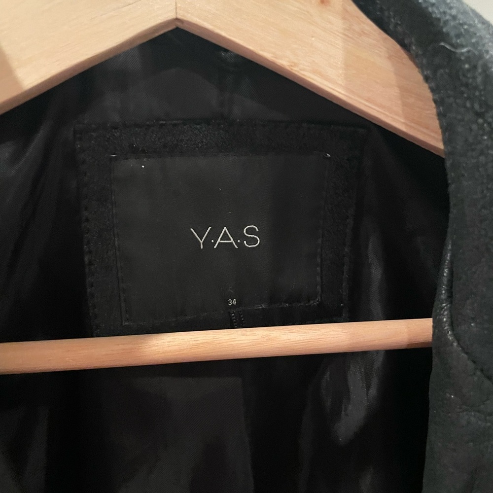 Y.A.S Leather Jacket Euc - image 6